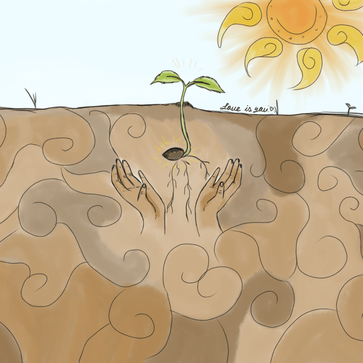 La semilla que se adentra a la tierra para conocer su&nbsp;esencia